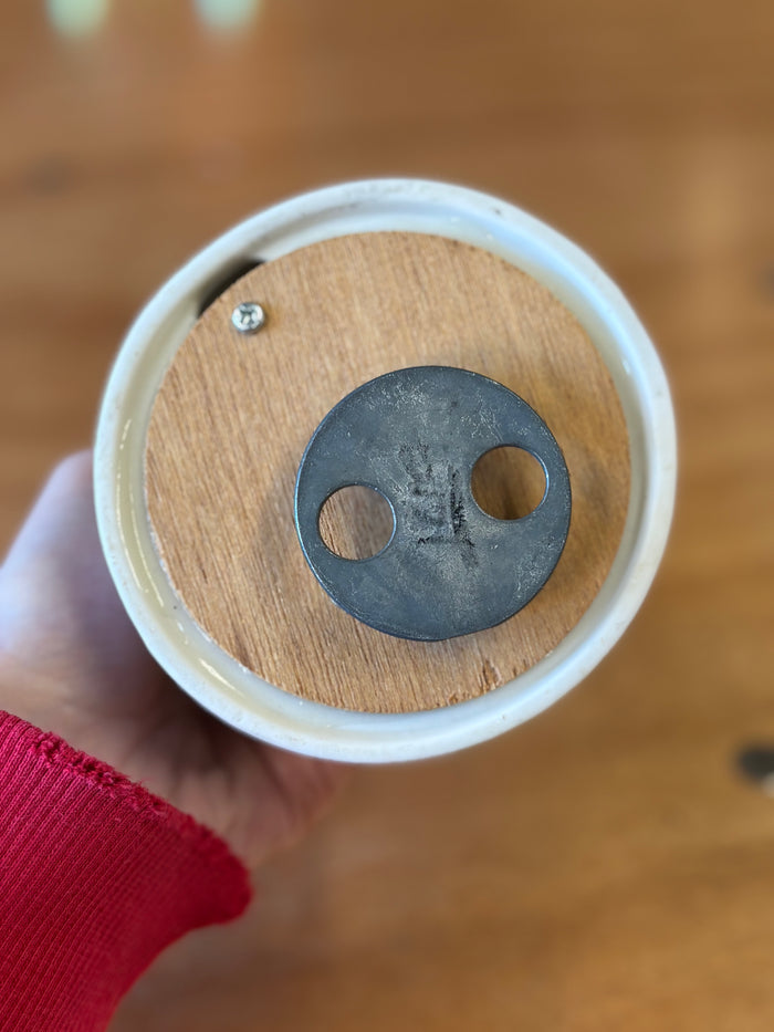 Porcelain music box