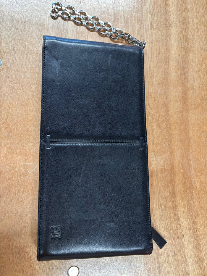 Vintage City DKNY Black Leather Shoulder Bag