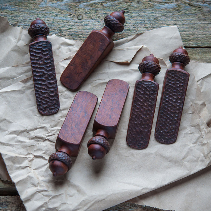 Acorn Doorstop - Cattails Woodwork