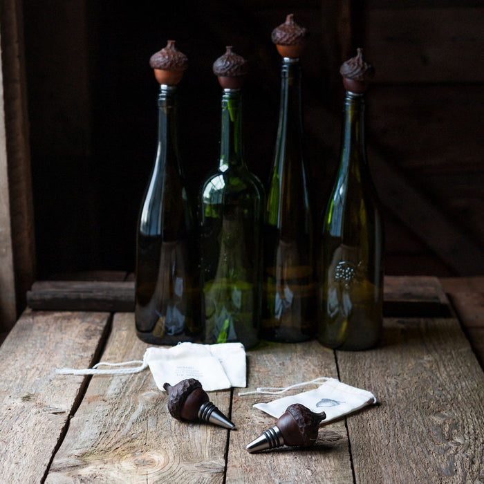 Acorn Wine Stop - Cattails Woodwork