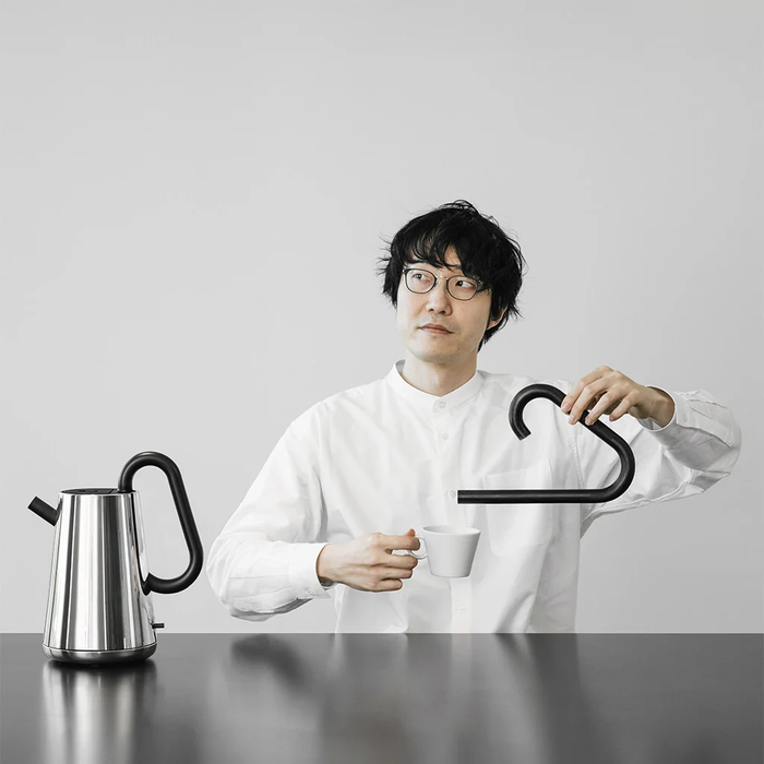 Alessi Waterkoker Toru - 1.7 liter - 2000 W - Nendo - NE01 B