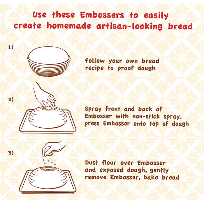 Bread Embosser Set  Browns Kitchen
