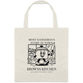 Browns Kitchen | Most Dangerous Store In Town Tote Bag