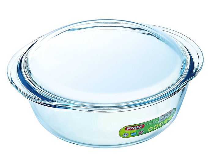 French Borosilicate Pyrex Casserole Dish 2.3L