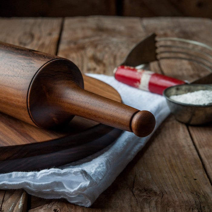 Chapati Board and Roller - Cattails Woodwork