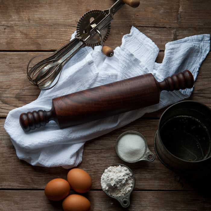 Claro Walnut Rolling Pin - Cattails Woodwork