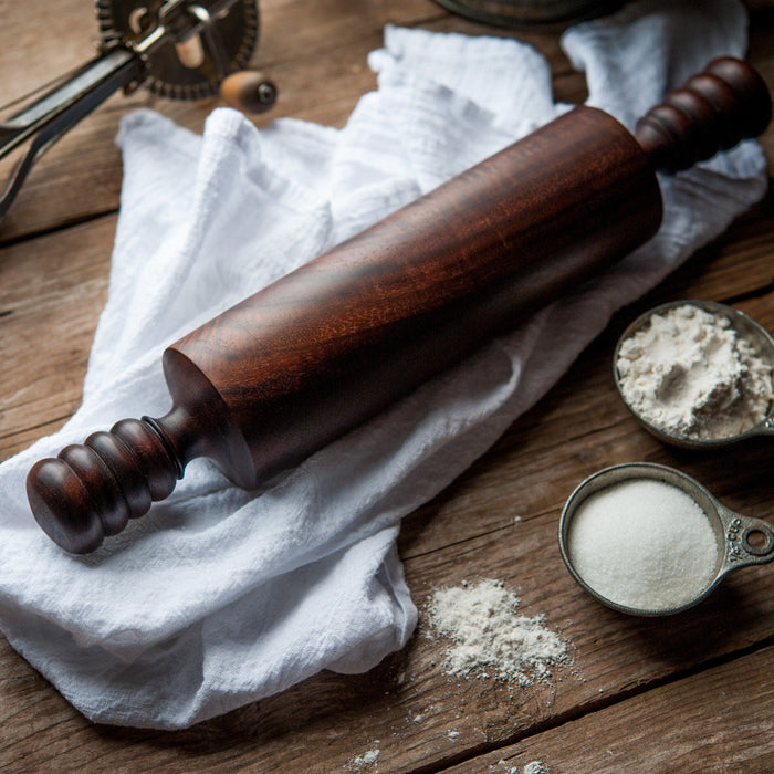 Claro Walnut Rolling Pin - Cattails Woodwork