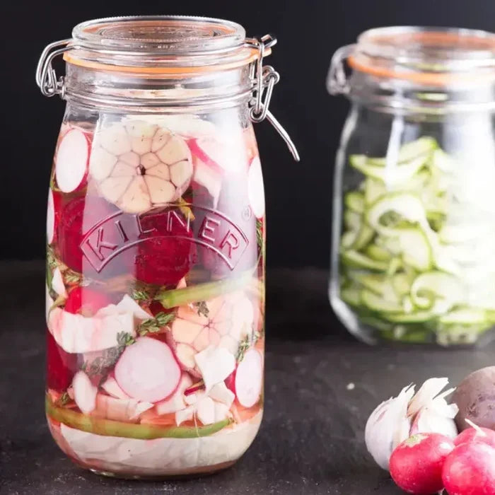 Clip Top Round Jar 1.5 Litre TYPHOON