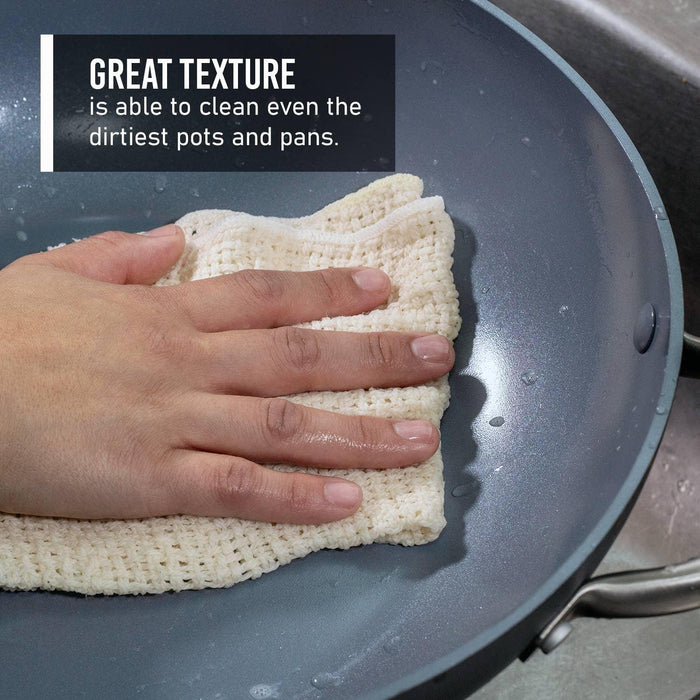 Cotton Dishcloths - Set of 4