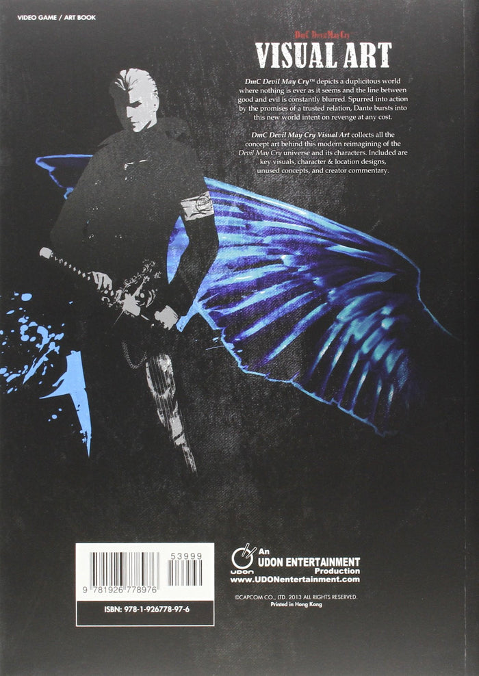 DmC Devil May Cry: Visual Art - Cyber City Comix