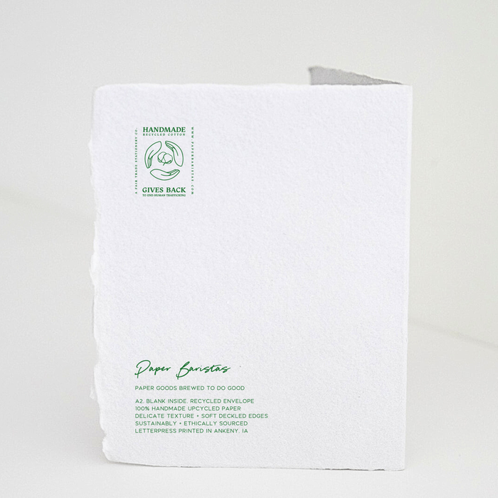 Easter Blessings | Easter Egg Eco-Friendly Greeting Card
