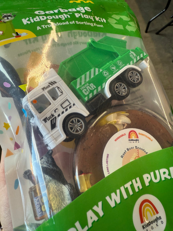 Garbage KidDough Play Kit – Sensory Dough Set with Garbage Truck