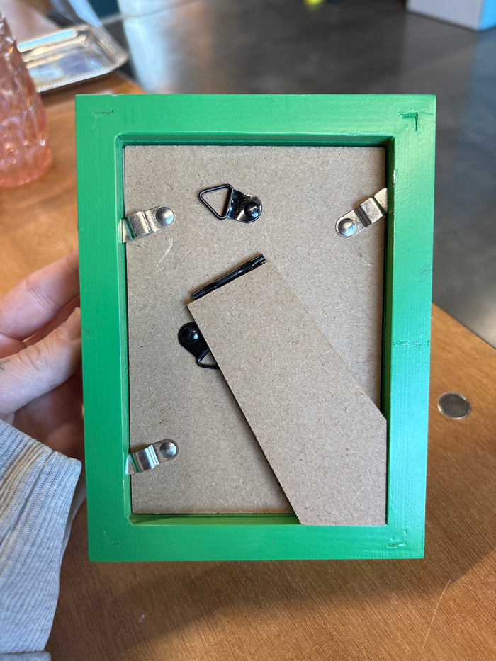 Handmade Bambi button frame