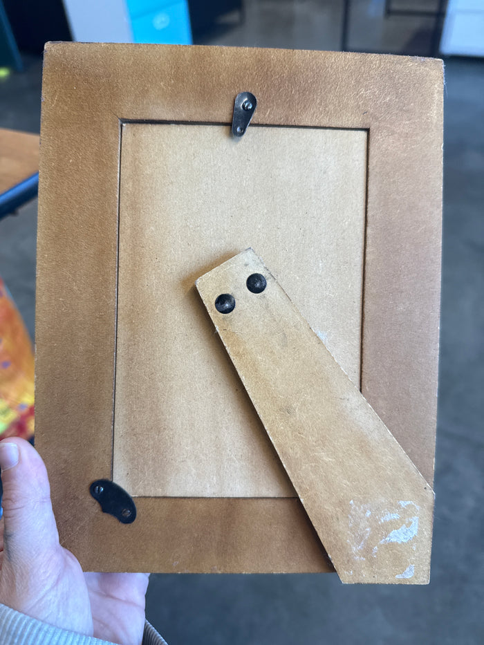 Handmade Lorax button frame