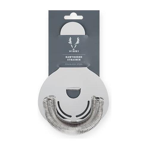 Harrison Polished Stainless Steel Hawthorne Strainer