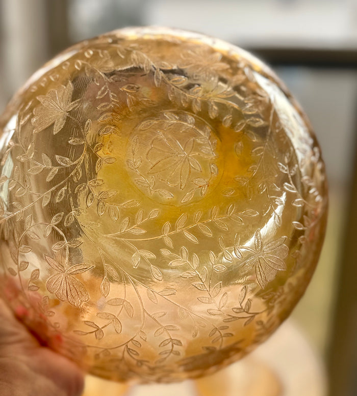 Jeannette glass punch bowl