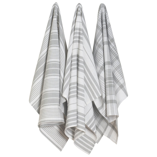 Jumbo London Gray Dishtowels, Set of 3