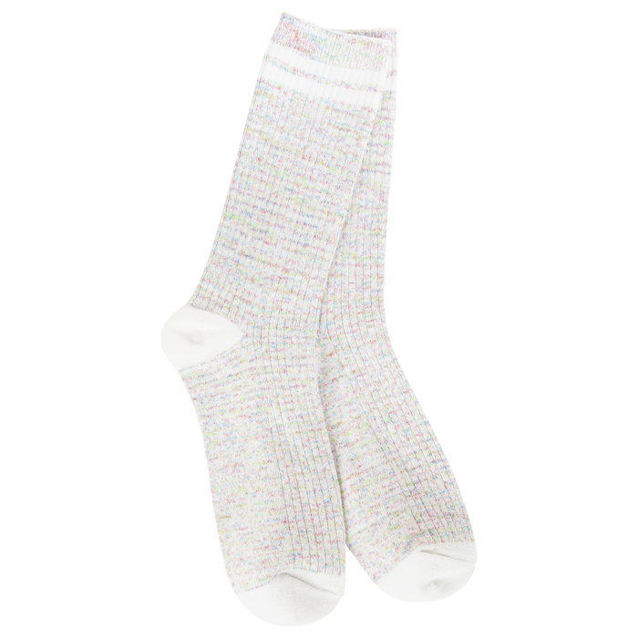 Light Weight Rugby Crew Socks in Birthday Cake