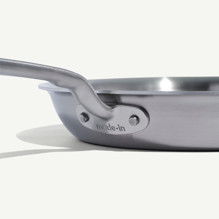 Made In Stainless Clad Frying Pan 10"
