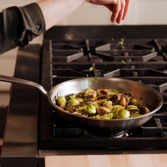 Made In Stainless Clad Frying Pan 10"
