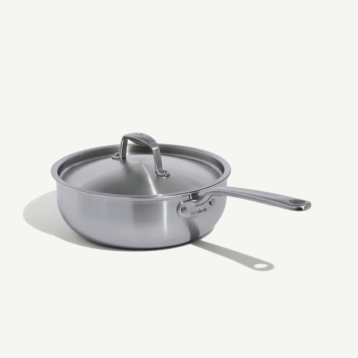 Made In Stainless Clad Saucier, 3 Qt