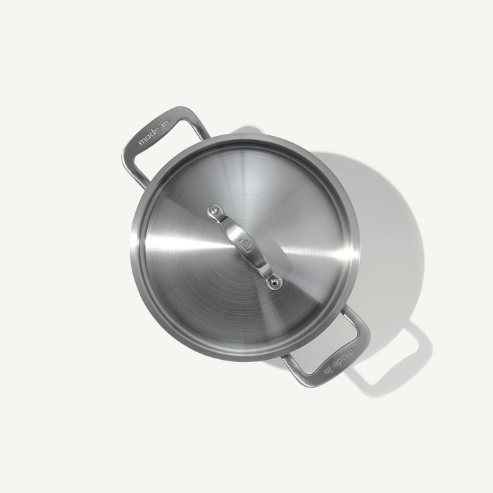 Made In Stainless Clad Stock Pot, 6 Qt