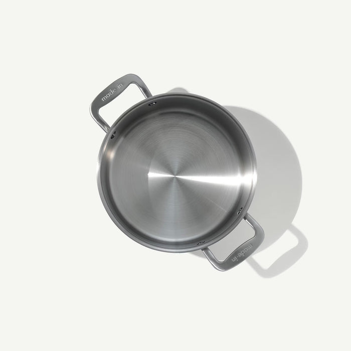 Made In Stainless Clad Stock Pot, 6 Qt