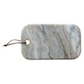 Marble Cheese/Serving Board with Leather Tie, Buff Color