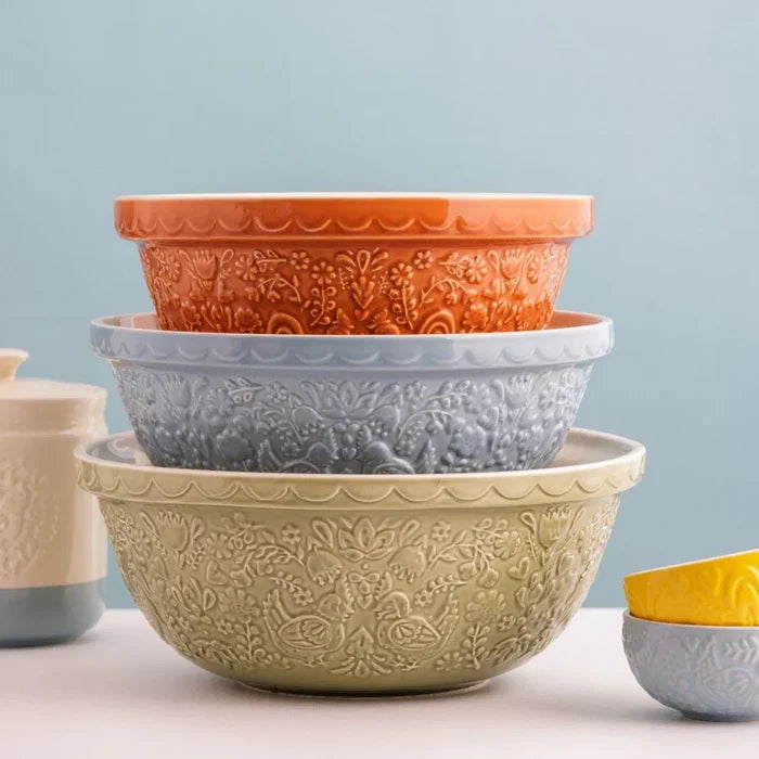 Mason Cash Home To Roost S24 Sienna Orange Mixing Bowl