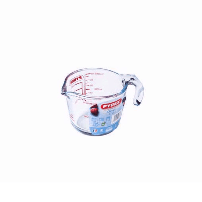 Vintage PYREX Measuring Cup made in France of Borosilicate Glass -0.5 liter (2 cup)