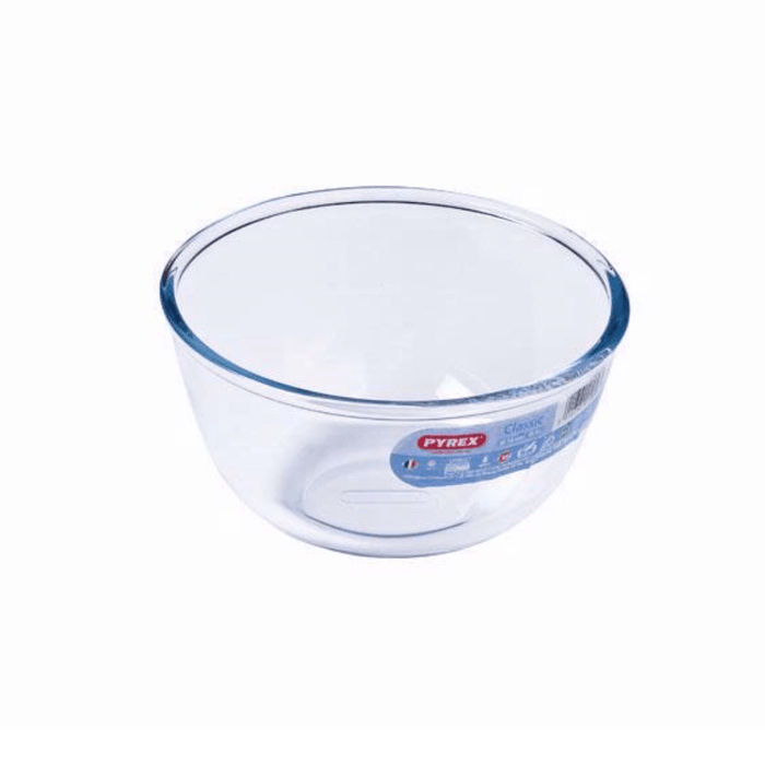 enjoy this two liter borosilicate cookware mixing bowl