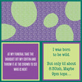 NAPKIN Born To Be Wild | Funny Party Gift | Cocktail Napkin