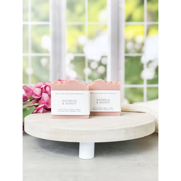 Oatmeal & Honey - Handcrafted Artisan Soap Bar