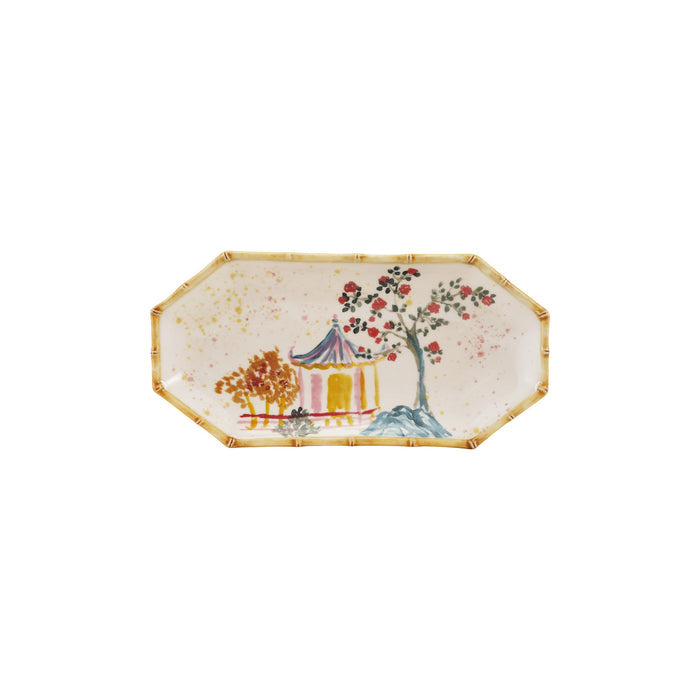 Octagon Stoneware Accent Plate