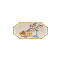 Octagon Stoneware Accent Plate
