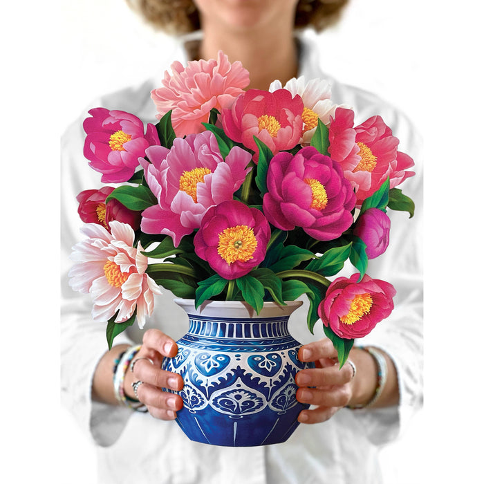 Peony Paradise Pop-up Greeting Cards