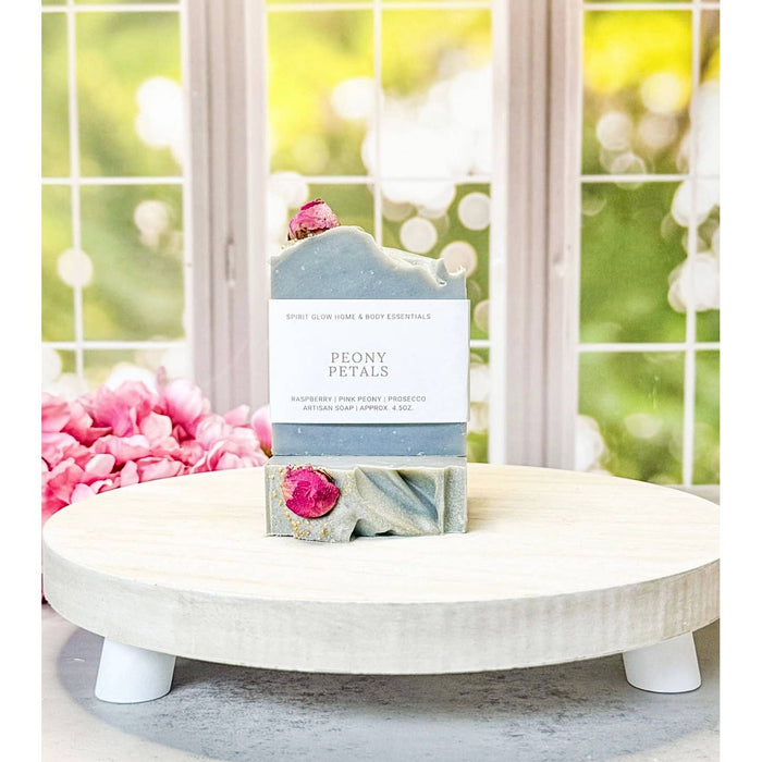 Peony Petals - Handcrafted Artisan Soap Bar