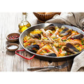 Winco 14-1/8" Paella Pan, Polished Carbon Steel (Spain) Cookware Browns Kitchen