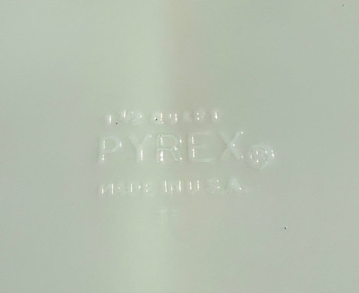 Pyrex Divided Casserole Dish – Black Atomic Star/Snowflake Print – Mid Century Opal Glass Serving Dish