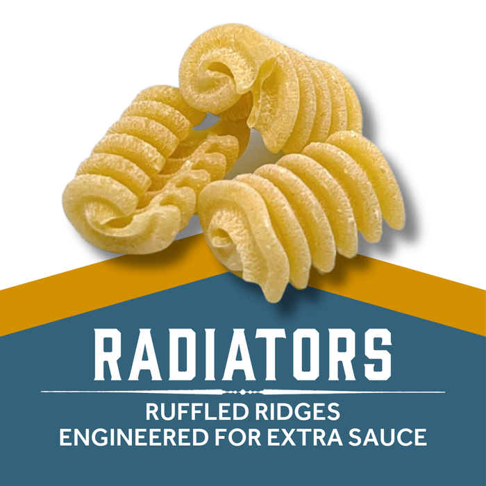 Radiators, Organic Durum Semolina Pasta