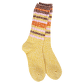 Ragg Crew Socks in Honey Stripe