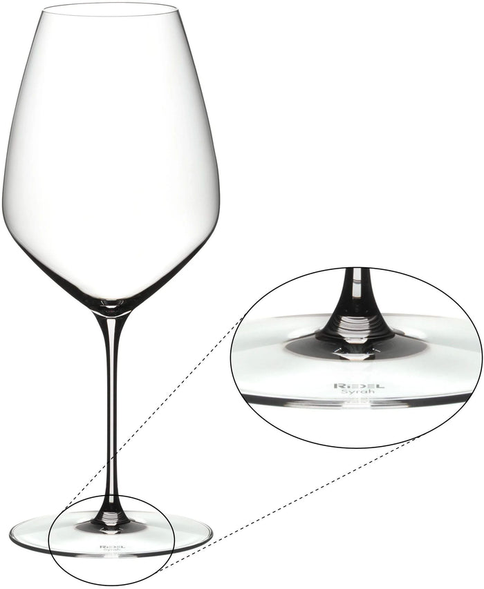 Riedel Rode Wijnglazen Veloce - Syrah / Siraz - 720 ml - 2 stuks