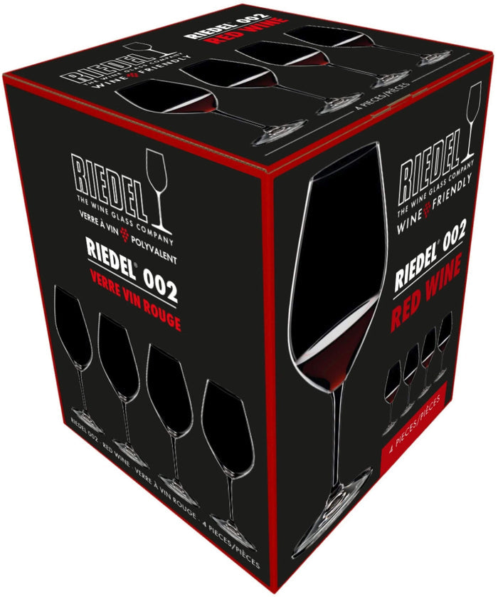 Riedel Rode Wijnglazen Wine Friendly - 667 ml - 4 stuks