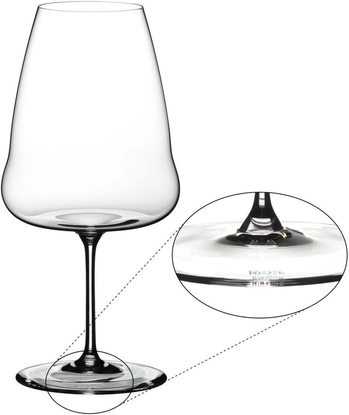 Riedel Witte Wijnglas Winewings - Riesling - 1017 ml