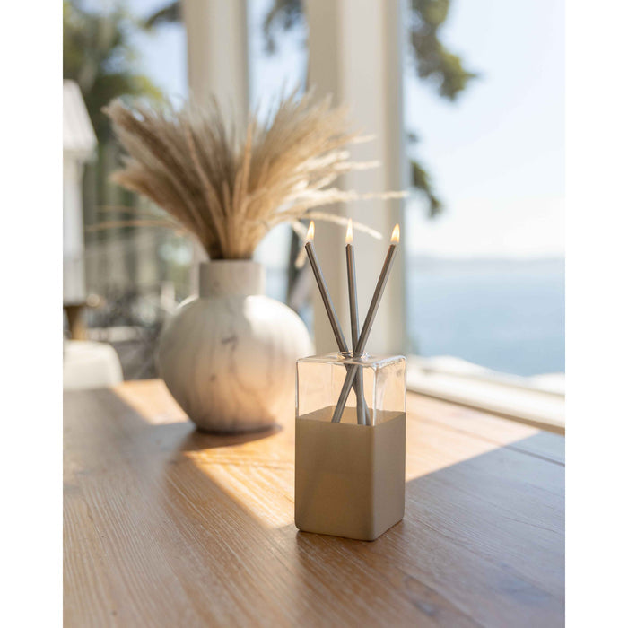 Silver Everlasting Candle – Reusable Steel Candles