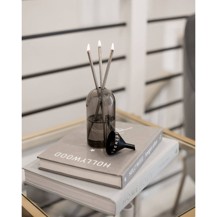 Silver Everlasting Candle – Reusable Steel Candles