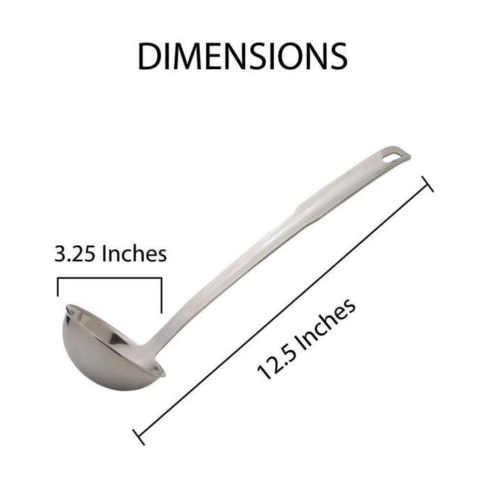 Stainless Steel 3oz Ladle - Browns Kitchen