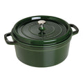 Staub 7 qt Round Dutch Oven in Basil