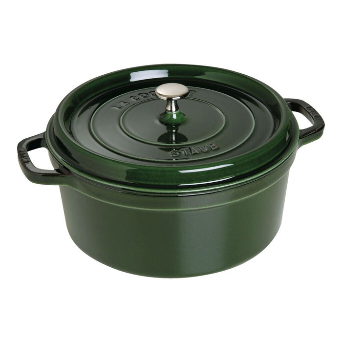 Staub 7 qt Round Dutch Oven in Basil