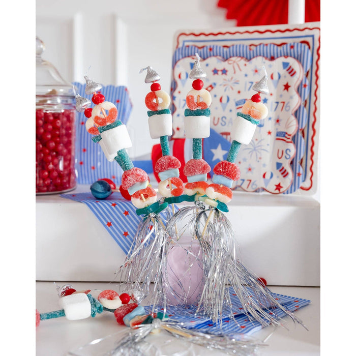 Stripes and Stars Paper Guest Napkin